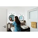 Ledvance LED Spiegelleuchte SMART+ WIFI ORBIS WALL ELYPSE, 56cm, 2-flammig, 18W 3000-6500K 1200lm 110°, weiß