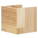 LED Wandleuchte SMART+ ORBIS WOOD, 11 x 11cm, indirekt, 7W 3000-6500 (Tunable White) 400lm, Echtholz / PC