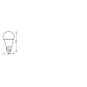 Ledvance Sun@Home Lamps A 40 E27 TW