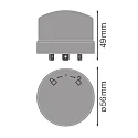 Ledvance remote control HB SENSOR 87 147 190W with sensor