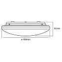 Ledvance ceiling luminaire ORBIS® SPARKLE CLICK-CCT 400MM CCT Switch IP20
