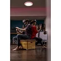 Ledvance LED Deckenleuchte SMART+ WIFI ORBIS ULTRA SLIM BACKLIGHT 235 RGB+TW, Ø 23.5cm, 19W RGB + 2700-6500K, App steuerbar, weiß
