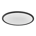 LED Deckenleuchte SMART+ WIFI ORBIS ULTRA SLIM BACKLIGHT 400 RGB+TW, Ø 40cm, 25W RGB + 2700-6500K, App steuerbar, schwarz
