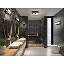 Ledvance DECOR SQUARE 350X150IP44BK 2XG9