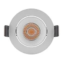 Ledvance downlight SP ADJ P 8W 927 PS DIM IP20 WT swivelling, with switch, multipower, set back IP20, white