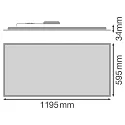 Ledvance PL COMP 1200X600 V 53W 840 FS1