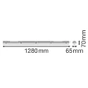 Ledvance Feuchtraum-Wannenleuchte DP HOUSING 1200 P, IP65, 1xG13 T8 (exkl.)