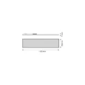 Ledvance LED Einbau-Panel BIOLUX HCL PL 1200 S DALI TW, 119.5 x 29.5cm, 40W 2700-6500K 4100lm 90°, CRi >90, UGR >19