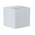 Paulmann Wall luminaire LED Cybo square, 2x3W, 8x8cm, white