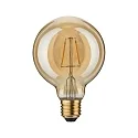 Paulmann LED Vintage Globe 95, E27, 2.5W 1700K 170lm, Goldglas klar