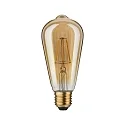 Paulmann LED Vintage Rustika, E27, 4W 1700K, Goldglas klar