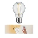 Paulmann LED Allgebrauchslampe A60, 230V, E27, 7.5W 2700K 806lm, 3step dimmbar, klar