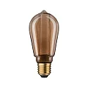 Paulmann Dekorative LED Edisonlampe ST64 INNER GLOW SPIRAL, E27, 4W 1800K 200lm, Goldglas