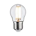 LED Filament Tropfenform P45, 230V, E27, 6.5W 2700K 806lm, klar