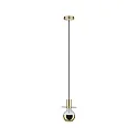 Paulmann LED Deko-Filament G95 Kopfspiegel GOLD, Ø 9.5cm, 230V, E27, 6.5W 2700K 600lm, dimmbar