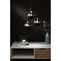 Paulmann LED Deko-Filament G95 Kopfspiegel MATTSCHWARZ, Ø 9.5cm, 230V, E27, 6.5W 2700K 600lm, dimmbar