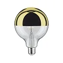 LED Deko-Globe G125 Kopfspiegel GOLD, 230V, E27, 6.5W 2700K  600lm, dimmbar, klar