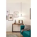 Paulmann LED Deko-Globe G125 Ringspiegel SILBER, 230V, E27, 6.5W 2700K 640lm, dimmbar, klar