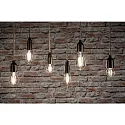 Paulmann LED Filament Candle lamp wind gust, 230V, E14, 4.8W 2700K 470lm, dimmable, clear