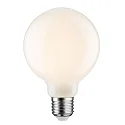 Paulmann LED Filament Globe G95, 230V, E27, 7.5W 2700K 806lm, dimmbar, Glas opal
