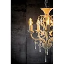 Paulmann LED Filament Kerze, 230V, E14, 4.7W 2500K 430lm, Goldglas klar, nicht dimmbar