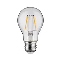 Paulmann LED Deco Filament Pear Lamp ORANGE NonDim, 230V, E27, 1W 2000K 100lm, glass clear