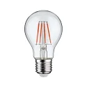 Paulmann LED Deko-Filament Birne ROT NonDim, 230V, E27, 1.3W 1000K 40lm, Glas klar