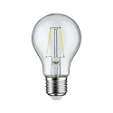 Paulmann LED Deco Filament Pear Lamp GREEN NonDim, 230V, E27, 1W 4900K 170lm, glass clear