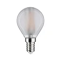 Paulmann LED Filament Drop Lamp P45, 230V, E14, 5W 4000K 470lm, dimmable, plastic matt