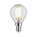 Paulmann LED Filament Drop Lamp P35, 230V, E14,  5W 2700K 432lm, 3-step dimmable, clear