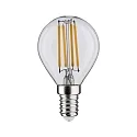 Paulmann LED Filament Drop Lamp P35, 230V, E14,  5W 2700K 432lm, 3-step dimmable, clear
