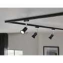 Paulmann LED Reflektorlampe, 230V, GU10, 7W 2700K 460lm 900cd 36°, dimmbar, Schwarz matt
