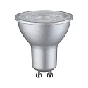 LED Reflektorlampe, 230V, GU10, 7W 4000K 460lm 900cd 36°, dimmbar, Chrom matt