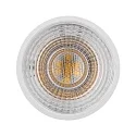 Paulmann LED NV-Reflektorlampe, 12V, GU5.3, 6.5W 2700K 445lm 36°, dimmbar, weiß matt
