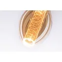 Paulmann Dekoratives LED Filament B75 INNER GLOW SPIRAL, E27, 3.6W 1800K 120lm, dimmbar, Goldglas