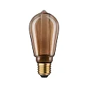 Paulmann Dekorative LED Edisonlampe ST64 INNER GLOW SPIRAL, E27, 3.6W 1800K 120lm, dimmbar, Goldglas
