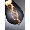 Paulmann LED Lampe ST64 INNER GLOW HELIX E27, 3,5W, 1800K, 90lm, smoke