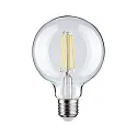 Paulmann LED Filament Globelampe G95, E27, 7,5W, 2700K, 806lm dimbar, klar