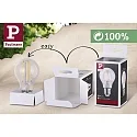Paulmann LED Filamentlampe Birnenform A55, 230V, E27, 4.3W 2200K 420lm, Goldlicht insektenfreundlich, schaltbar, Glas, klar