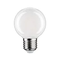 Paulmann LED Filamentlampe GLOBE G60 E27, 7W, 2700K, 780lm, opal