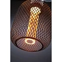Paulmann LED filament lamp METALLIC GLOW CYLINDER SPIRAL switchable E27 4,2W 200lm 1800K CRI >80 