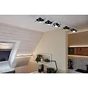 Paulmann LED Reflektorlampe GU5,3, 36°, 6W, 12V, 4000K, 445lm, 3-Stufen dimmbar, schwarz matt