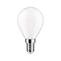 Paulmann LED Filamentlampe Tropfen, E14, 4,5W, 2700K, 470lm, dimmbar, opal