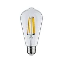 Paulmann LED Edison-Filament ECO-LINE ST64, E27, 4W 3000K 840lm, schaltbar, klar