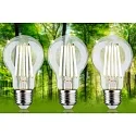 Paulmann filament lamp standard ECO-LINE AGL set of 3, switchable A60 clear E27 3x 4W 840lm 3000K 360° CRI >80  clear