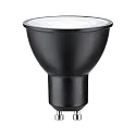 Paulmann LED Smart Home Reflektorlampe ZigBee RGBW, 38°, GU10, 230V, 4,8W, 2200-6500K, 350lm, dimmbar, schwarz matt