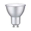 Paulmann LED Smart Home Reflektorlampe ZigBee RGBW, 38°, GU10, 230V, 4,8W, 2200-6500K, 350lm, dimmbar, chrom matt