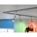 Paulmann LED Smart Home Reflektorlampe ZigBee RGBW, 38°, GU10, 230V, 4,8W, 2200-6500K, 350lm, dimmbar, chrom matt