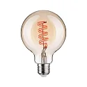 Paulmann LED Smart Home Filamentlampe ZigBee G95, RGBW, E27, 230V, 6,3W, 2200-6500K, 470lm, dimmbar, gold
