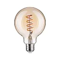 Paulmann LED Smart Home Filamentlampe ZigBee G95, RGBW, E27, 230V, 6,3W, 2200-6500K, 470lm, dimmbar, gold